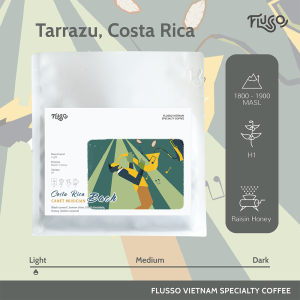 Cà phê Specialty Costa Rica Canet Musician Bach Raisin Honey